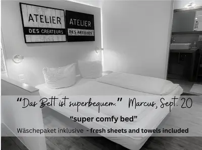 Ein Bett oder Betten in einem Zimmer der Unterkunft Living-in-History: Historischer Charme und Design