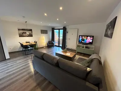 TV/Unterhaltungsangebot in der Unterkunft Ferienwohnung Ahrblick