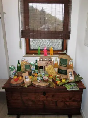 Essen in der Ferienwohnung oder in der Nähe