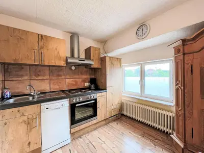 Küche/Küchenzeile in der Unterkunft Apartment Holiday-Home Nr 1 am Bostalsee by Interhome