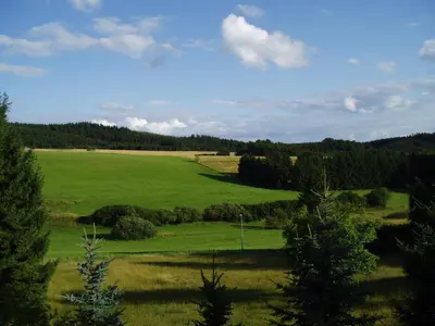Naturlandschaft in der Nähe des Ferienhauses