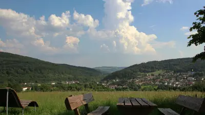 Naturlandschaft in der Nähe der Ferienwohnung