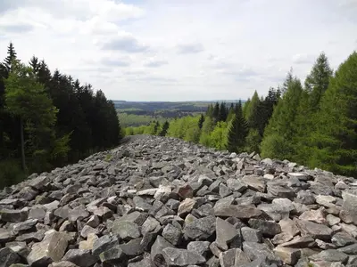 Naturlandschaft in der Nähe der Ferienwohnung