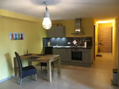 Küche/Küchenzeile in der Unterkunft Ferienhaus HAAGALM