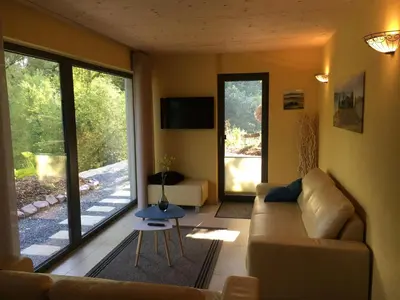 TV/Unterhaltungsangebot in der Unterkunft Ferienhaus HAAGALM