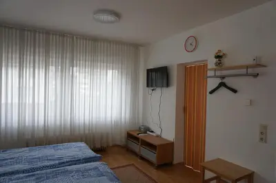 TV/Unterhaltungsangebot in der Unterkunft Beta Rooms