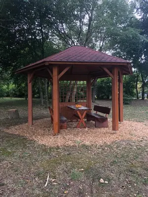 Ein Garten an der Unterkunft Ferienwohnung Scheid