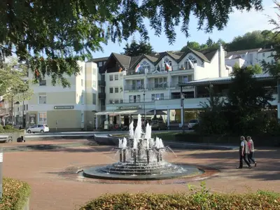 Das Gebäude in dem sich das Hotel befindet