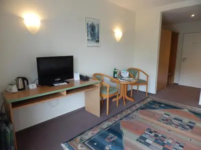TV/Unterhaltungsangebot in der Unterkunft Hotel garni Am Brunnenplatz