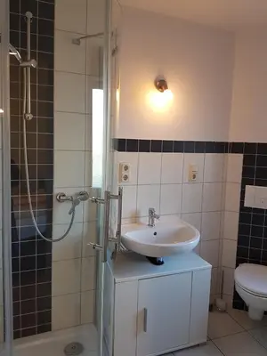 Ein Badezimmer in der Unterkunft Ferienwohnung Morbach