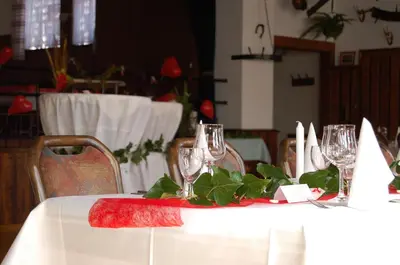Getränke in der Unterkunft Landgasthaus Pfahl