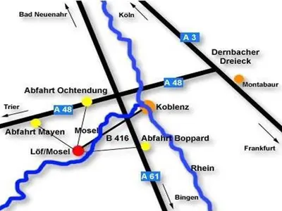 Grundriss der Unterkunft Moselstern Parkhotel Krähennest