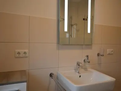 Ein Badezimmer in der Unterkunft Dreamy Holiday Home in Ellscheid with Terrace