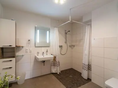 Ein Badezimmer in der Unterkunft Traumhaftes Feriendomizil in der Vulkaneifel