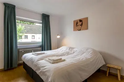 Ein Bett oder Betten in einem Zimmer der Unterkunft Pure Eifel