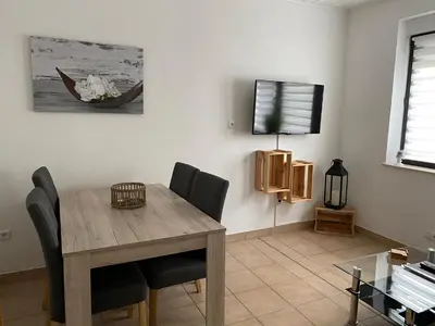 TV/Unterhaltungsangebot in der Unterkunft Ferienwohnungen Fuhrmann-Burg