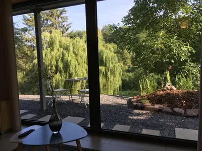 Ein Garten an der Unterkunft Haagalm Terrasse, Garten