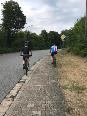 Radfahren an der Unterkunft Vakantiewoning Duitsland oder in der Nähe