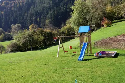 Ein Kinderspielbereich in der Unterkunft Castelferien