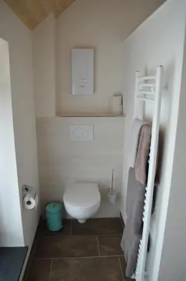 Ein Badezimmer in der Unterkunft Beim Hooch 