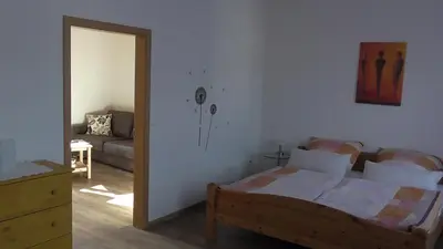 Ein Bett oder Betten in einem Zimmer der Unterkunft Balles
