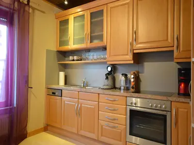 Küche/Küchenzeile in der Unterkunft Wunderschöne Ferienwohnung im Burgenland