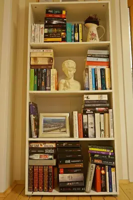 Die Bibliothek in der Ferienwohnung