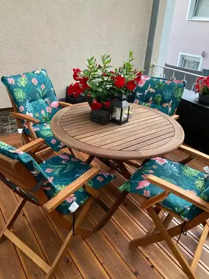 Ein Sitzbereich in der Unterkunft Haus Sonnentag