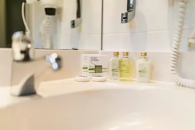Ein Badezimmer in der Unterkunft Ferienhaus Eifelurlaub