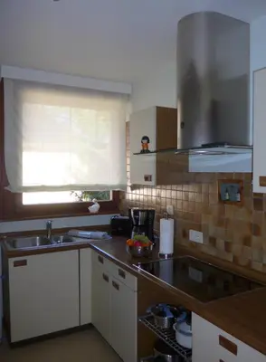 Küche/Küchenzeile in der Unterkunft Apartment Oberwerth