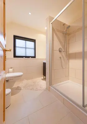 Ein Badezimmer in der Unterkunft Am Quittenbaum