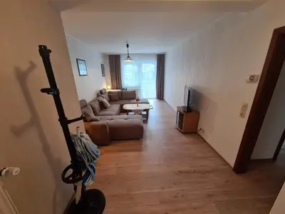 Ein Sitzbereich in der Unterkunft Domizil