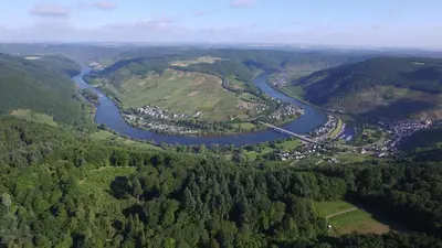 Naturlandschaft in der Nähe der Ferienwohnung