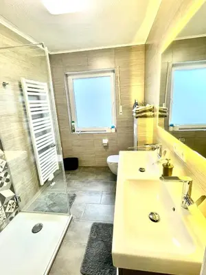 Ein Badezimmer in der Unterkunft Ferienhaus Dobias