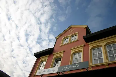 Das Gebäude in dem sich das Hotel befindet