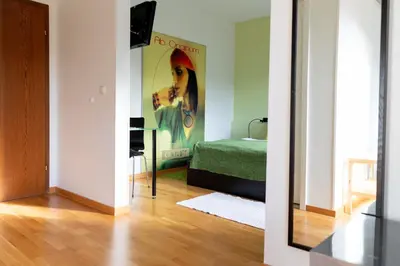 Ein Bett oder Betten in einem Zimmer der Unterkunft Scheid´s Hotel – Restaurant