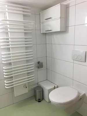 Ein Badezimmer in der Unterkunft Kleine Pearl