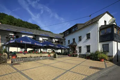 Das Gebäude in dem sich das Hotel befindet