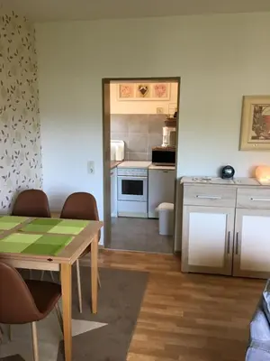 Küche/Küchenzeile in der Unterkunft Ferienhaus Munterley