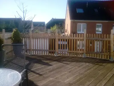Ein Balkon oder eine Terrasse in der Unterkunft Ferienwohnung Voelkel mit Dachterrasse