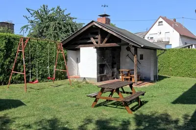 Ein Garten an der Unterkunft Ferienhaus Raue