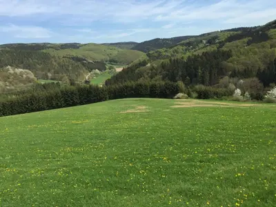 Naturlandschaft in der Nähe des Ferienhauses