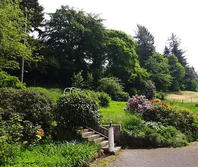 Ein Garten an der Unterkunft Green Corner Nürburg
