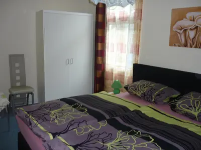 Ein Bett oder Betten in einem Zimmer der Unterkunft Hotel an der Fähre