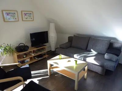 TV/Unterhaltungsangebot in der Unterkunft Werners Ferienwohnung