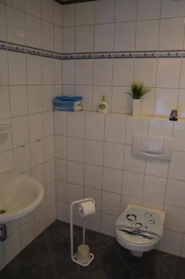 Ein Badezimmer in der Unterkunft Ferienwohnung Lenartz