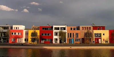 Das Gebäude in dem sich das Hotel befindet
