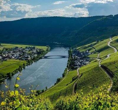 Naturlandschaft in der Nähe der Ferienwohnung