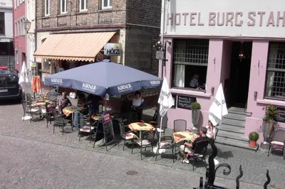 Gäste, die in der Unterkunft Hotel-Café-Burg Stahleck übernachten