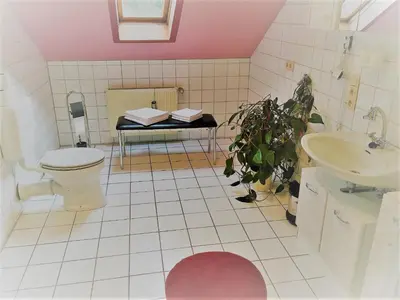 Ein Badezimmer in der Unterkunft Moselhotel Ludwigs